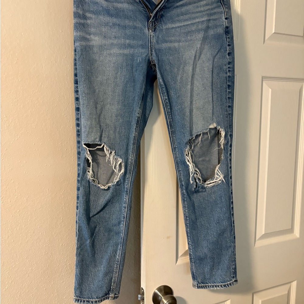 American Eagle Outfitters Blue Straight Leg Jeans